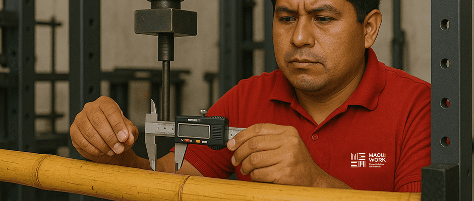 Ingeniero en un casa llegándola a nivelarla.