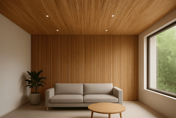 Aislamiento de paneles de bambú en casa