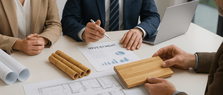 Análisis financiero del bambú vs. materiales tradicionales Ventaja corporativa y de inversión en el bambú